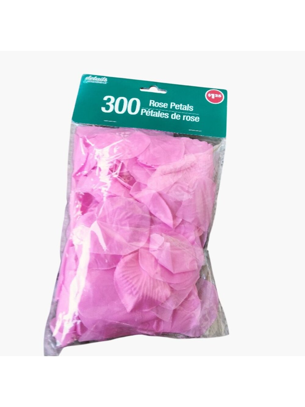300 Pink Fabric Rose Petals Crafts Weddings Romance Confetti Scatter Decorations